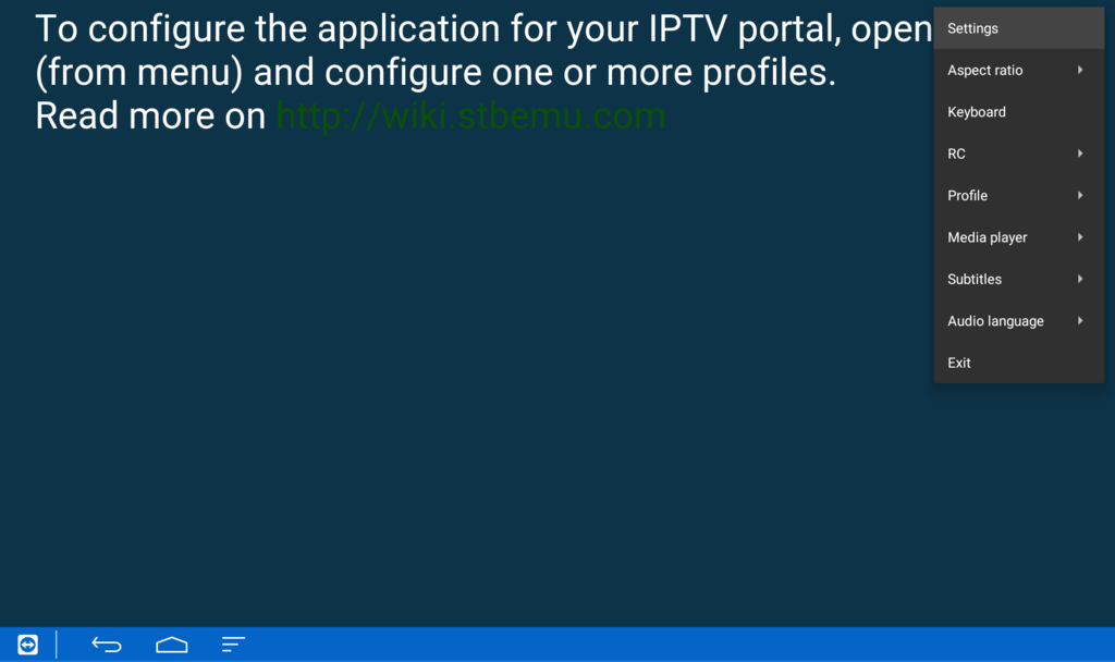 Abonnement IPTV STB EMU